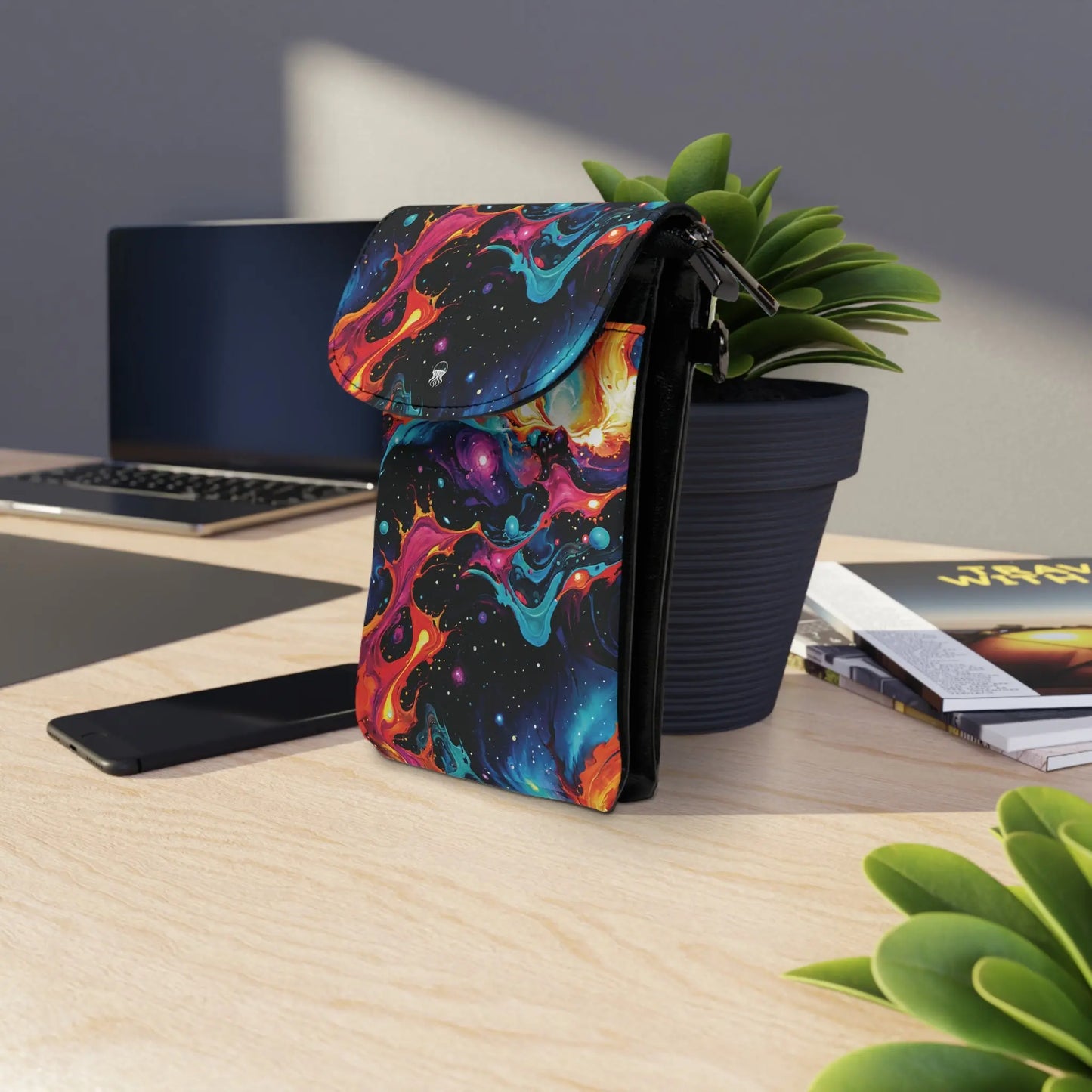 Lightweight Phone Bag - Astral Tempest - by Jelly Kvlt