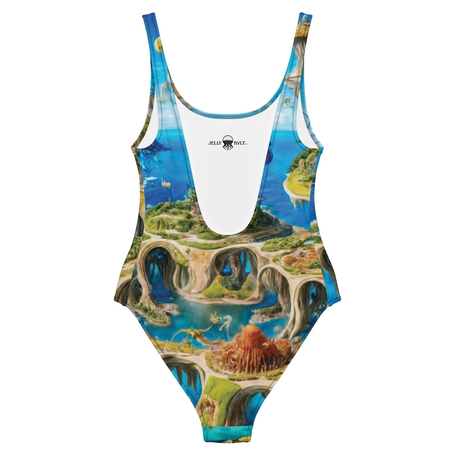 One-Piece Swimsuit - Fantasia Lagoon | Jelly Kvlt