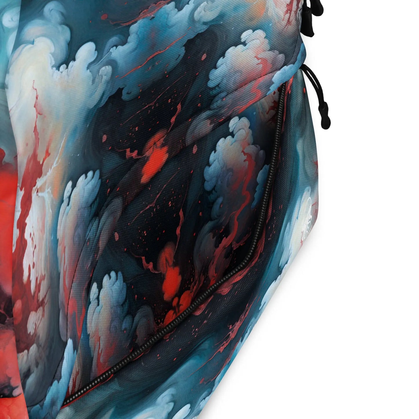 Backpack - Ethereal Crimson Flow - Light - by Jelly Kvlt