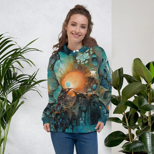 Unisex Comfort Hoodie - Chthonic Echoes - by Jelly Kvlt