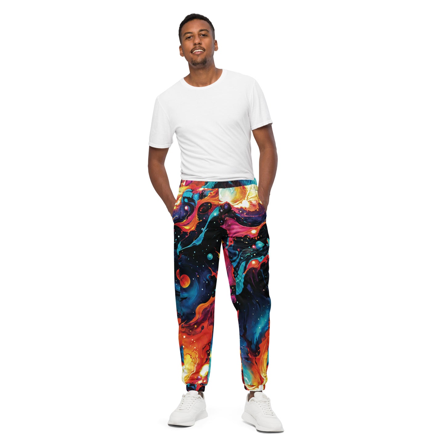 Unisex track pants - Astral Tempest - by Jelly Kvlt