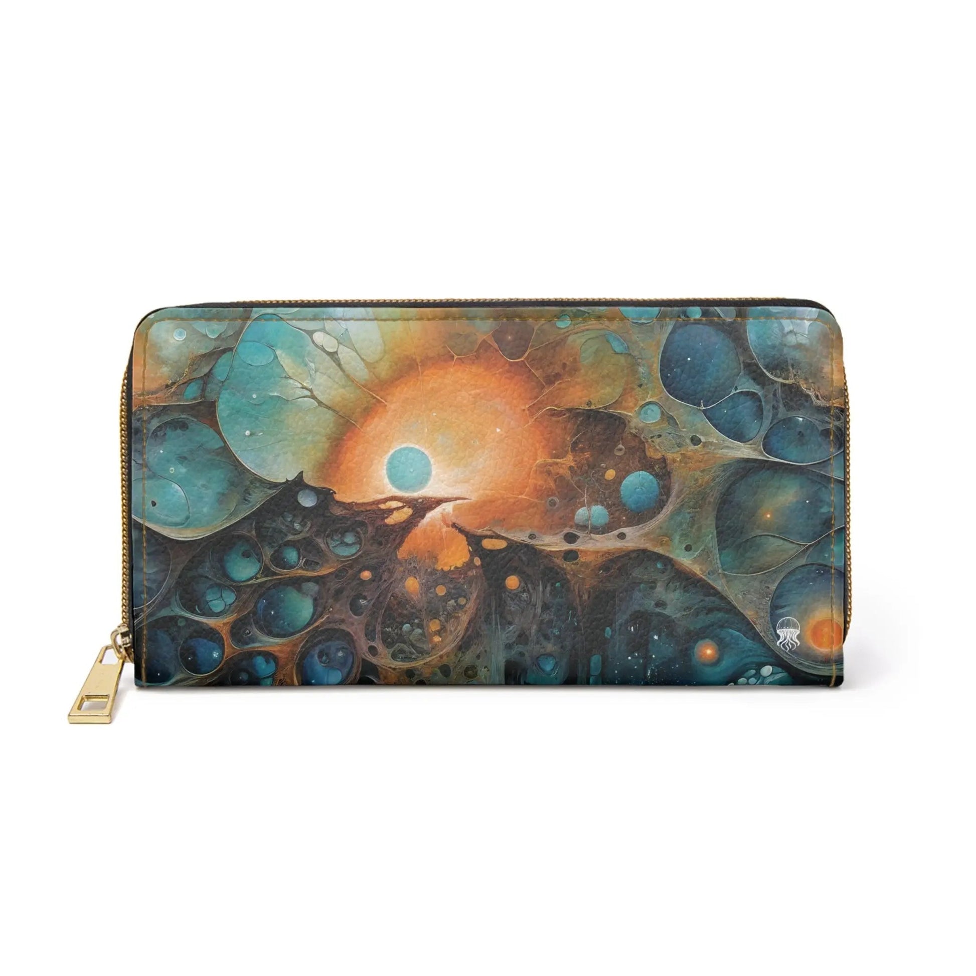 Zipper Wallet - Chthonic Echoes - by Jelly Kvlt