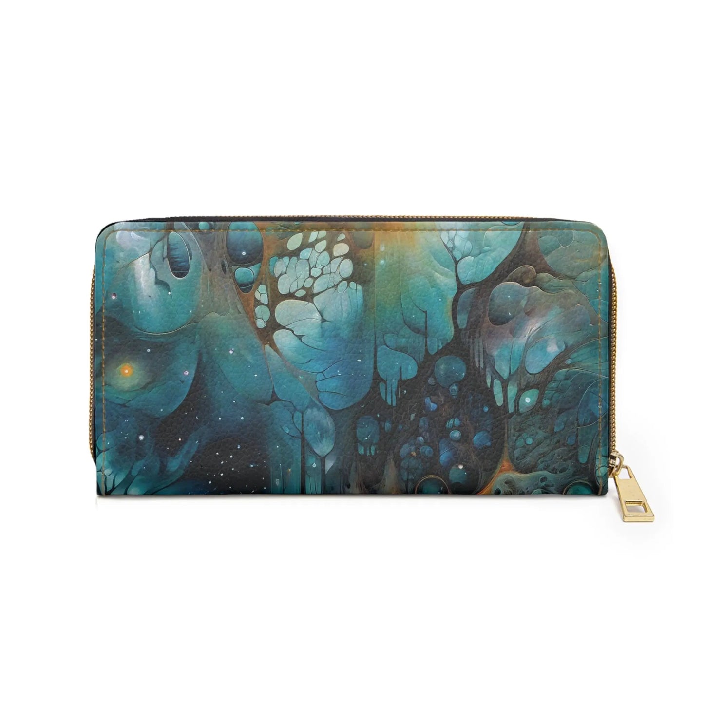 Zipper Wallet - Chthonic Echoes - by Jelly Kvlt
