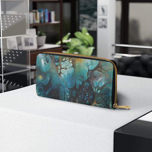 Zipper Wallet - Chthonic Echoes - by Jelly Kvlt