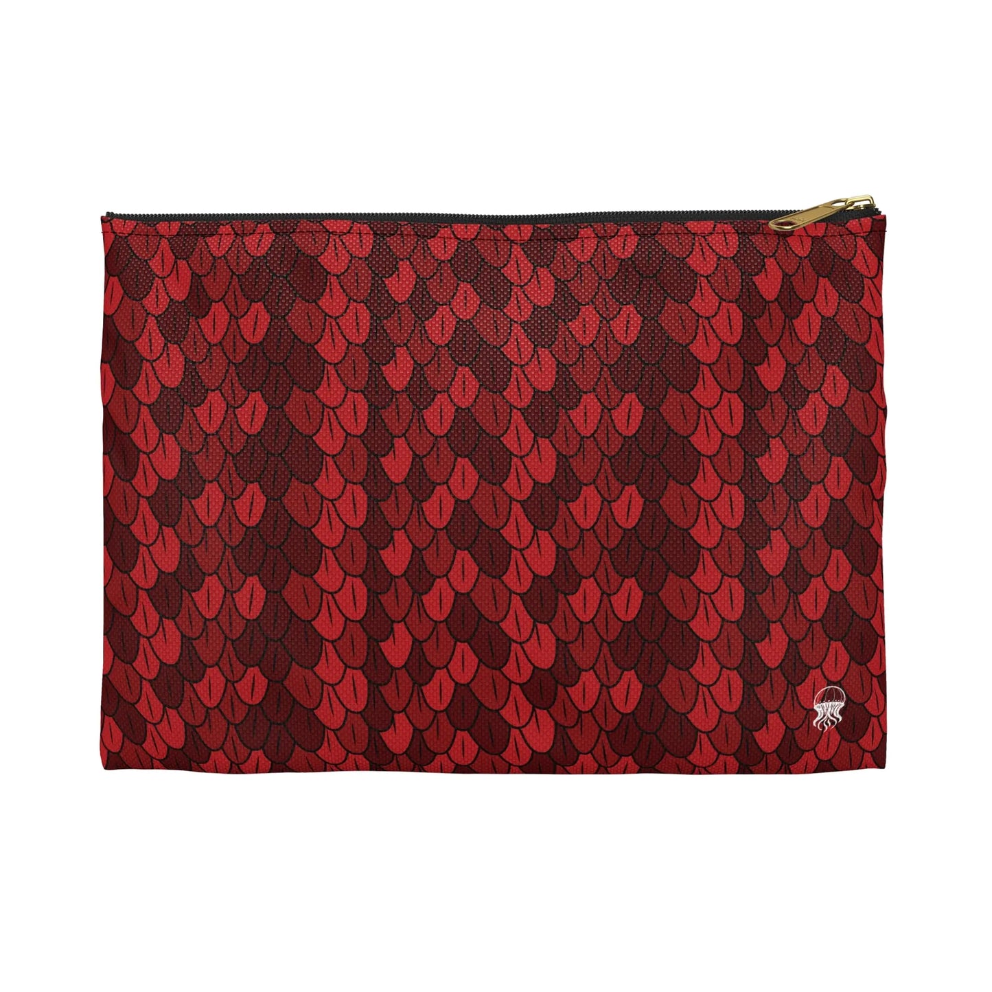 Accessory Pouch - Carmine Wyrm - by Jelly Kvlt