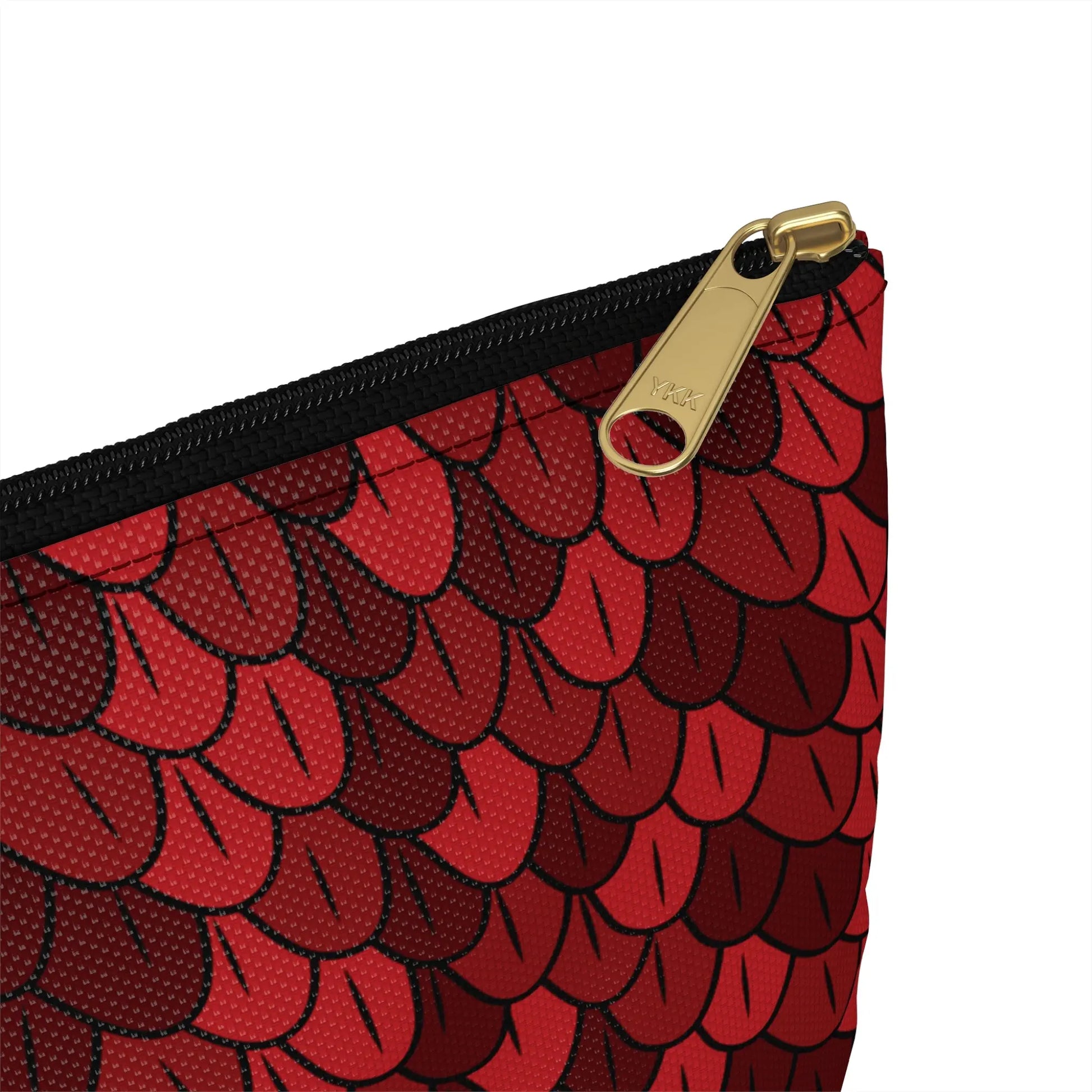 Accessory Pouch - Carmine Wyrm - by Jelly Kvlt