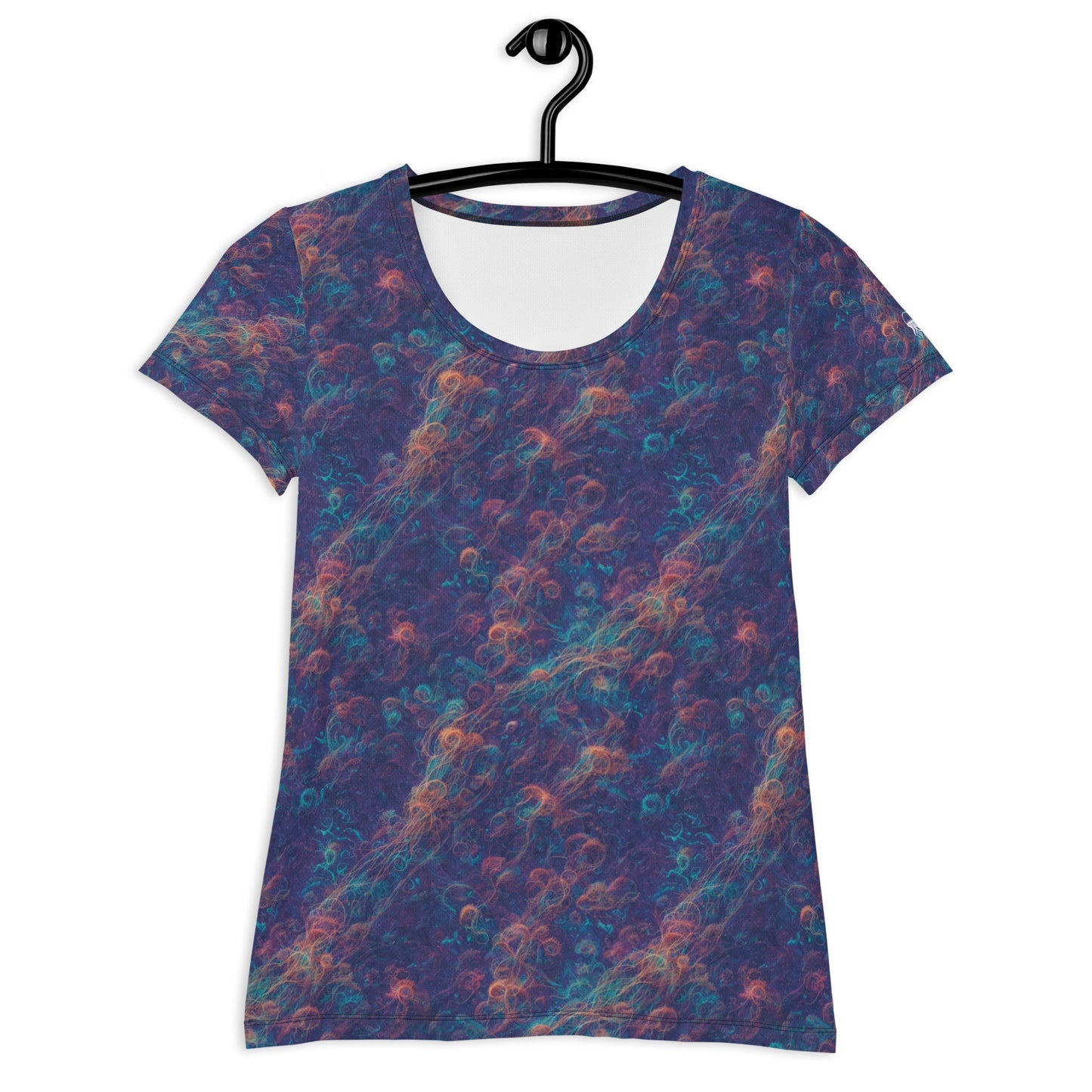 Athletic T-shirt - Galactic Tangle - by Jelly Kvlt