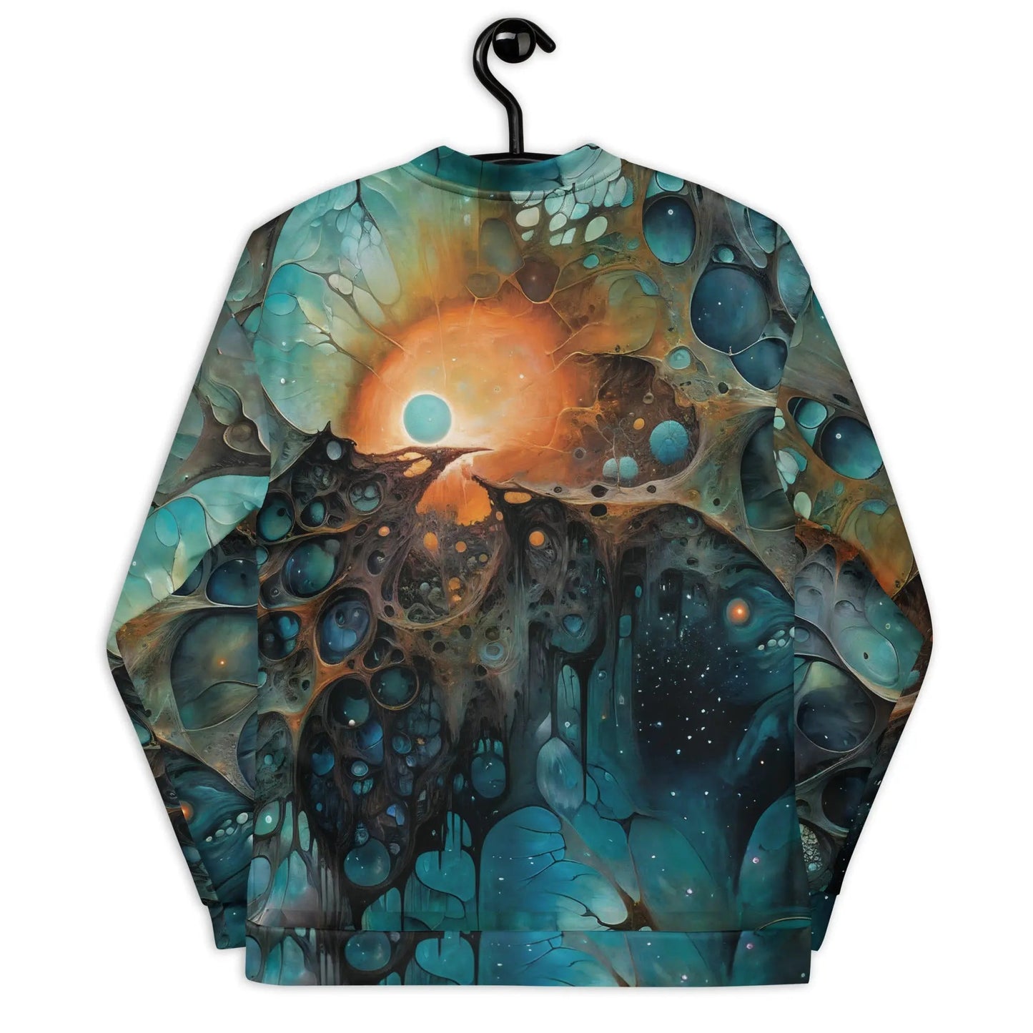 Bomber Jacket Chthonic Echoes | Cosmic Depths & Comfort