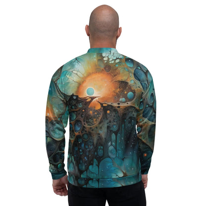Bomber Jacket Chthonic Echoes | Cosmic Depths & Comfort