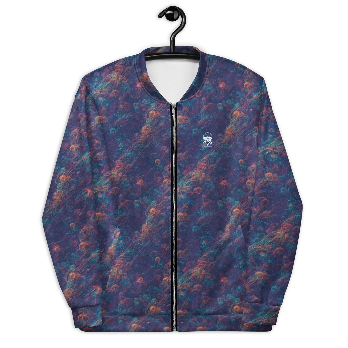 Bomber Jacket Galactic Tangle | Celestial Energy & Comfort
