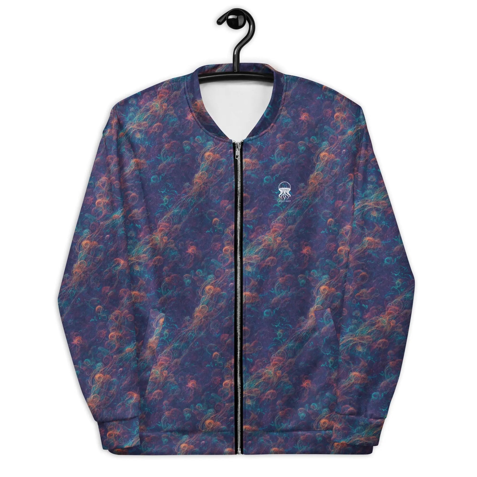 Bomber Jacket Galactic Tangle | Celestial Energy & Comfort