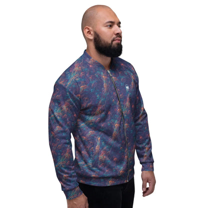 Bomber Jacket Galactic Tangle | Celestial Energy & Comfort