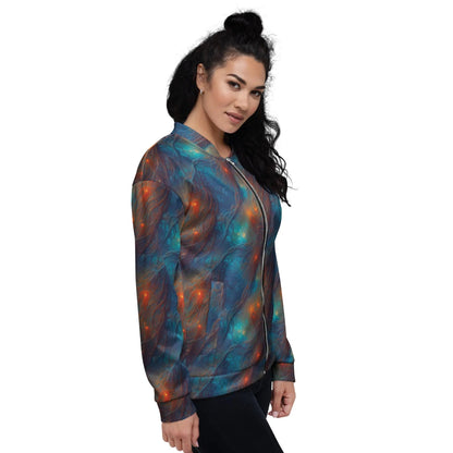 Bomber Jacket Nebular Nexus | Cosmic Mystery & Comfort
