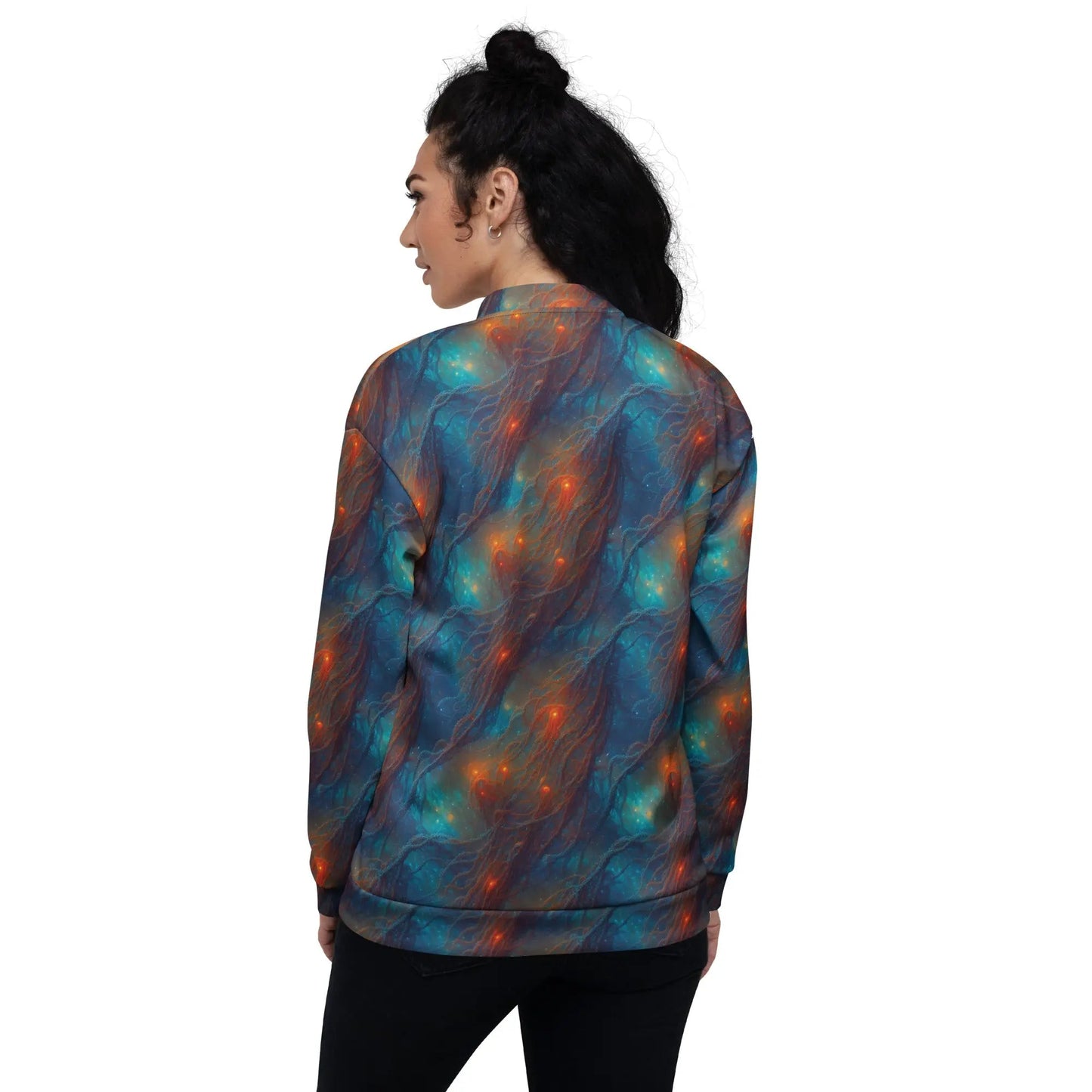 Bomber Jacket Nebular Nexus | Cosmic Mystery & Comfort