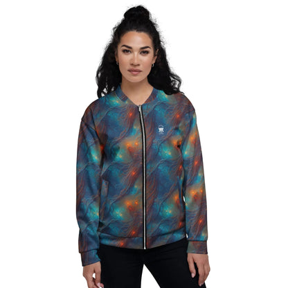 Bomber Jacket Nebular Nexus | Cosmic Mystery & Comfort