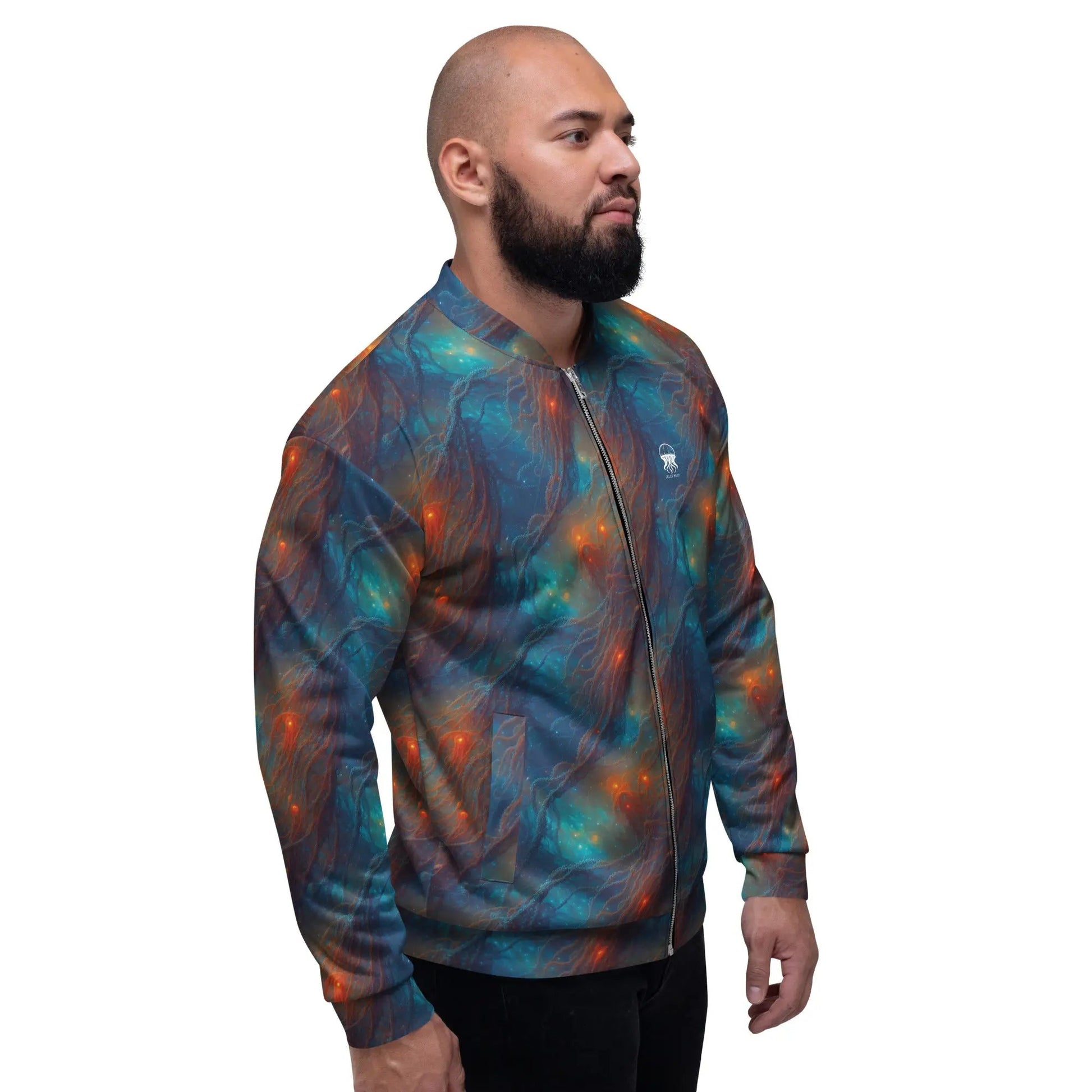 Bomber Jacket Nebular Nexus | Cosmic Mystery & Comfort