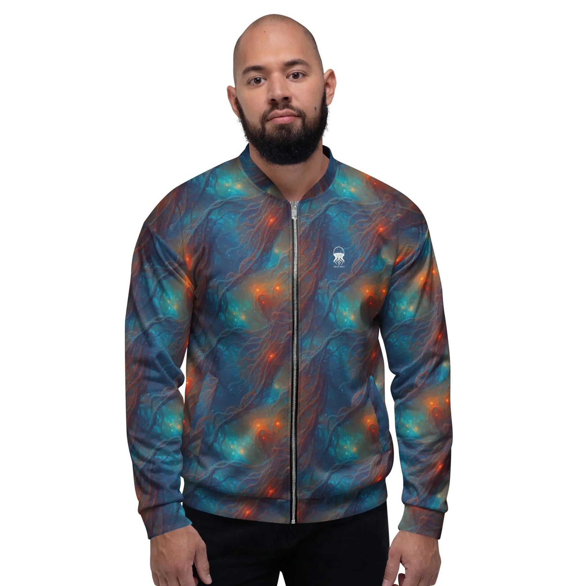 Bomber Jacket Nebular Nexus | Cosmic Mystery & Comfort