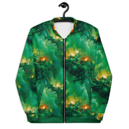Bomber Jacket Viridian Shroud | Galactic Storm & Comfort