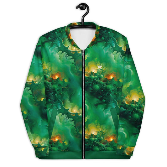 Bomber Jacket Viridian Shroud | Galactic Storm & Comfort