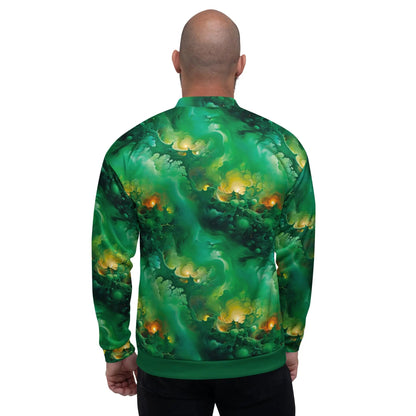Bomber Jacket Viridian Shroud | Galactic Storm & Comfort