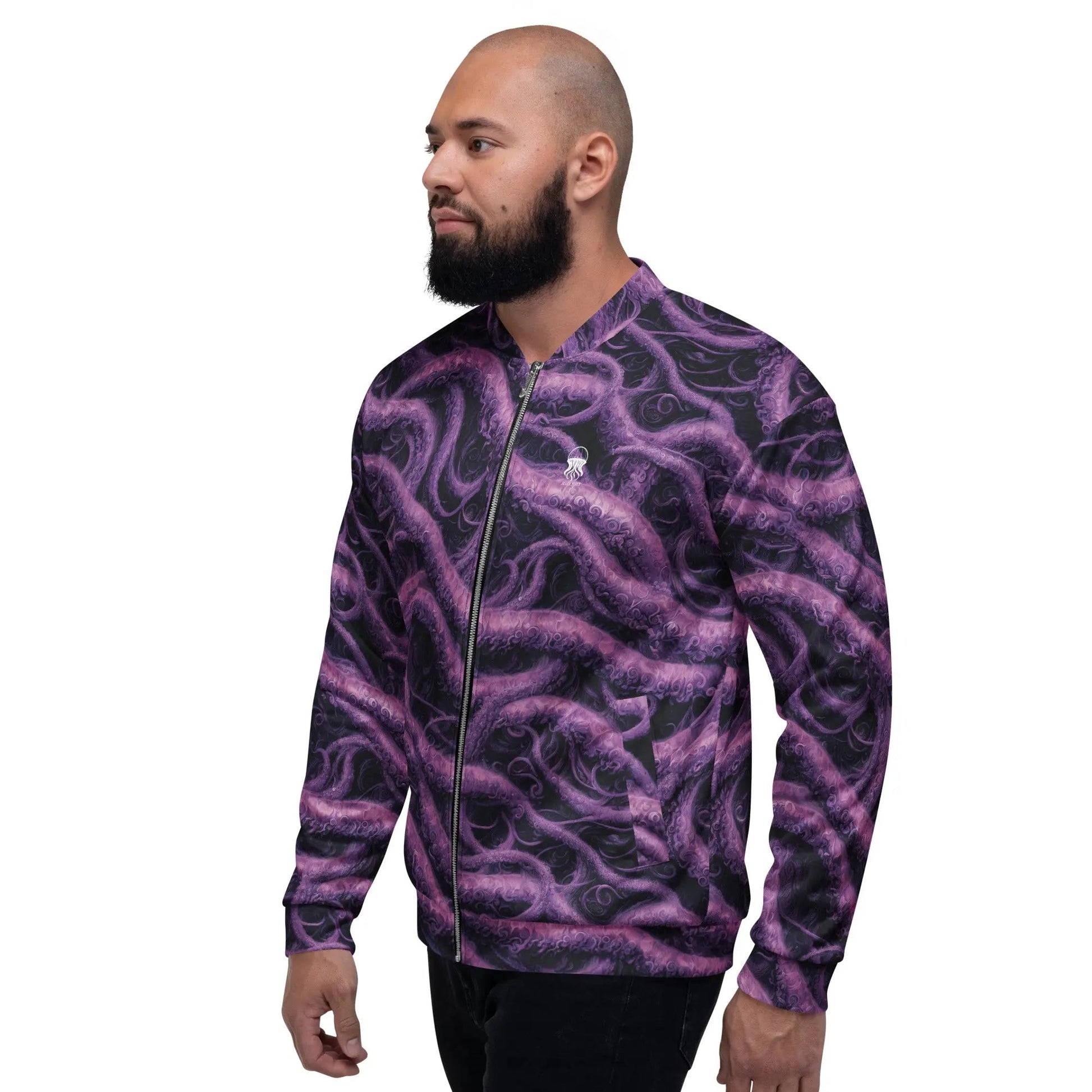 Bomber Jacket Void Reach | Cosmic Abyss & Comfort