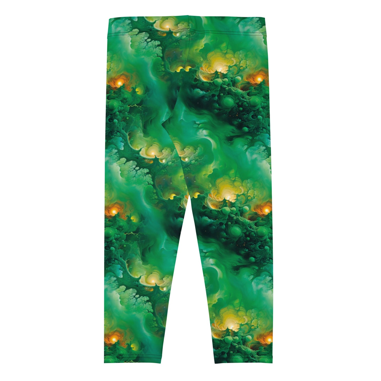 Capri Leggings - Viridian Shroud - by Jelly Kvlt