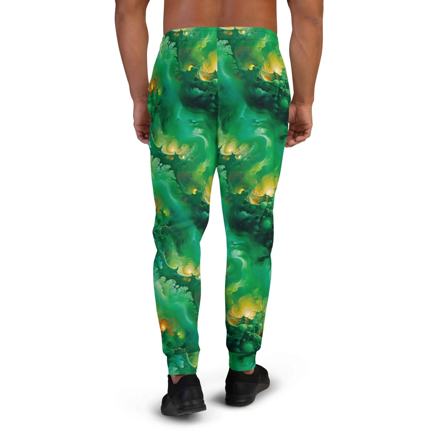 Men's Comfortable Joggers - Viridian Shroud Jelly Kvlt