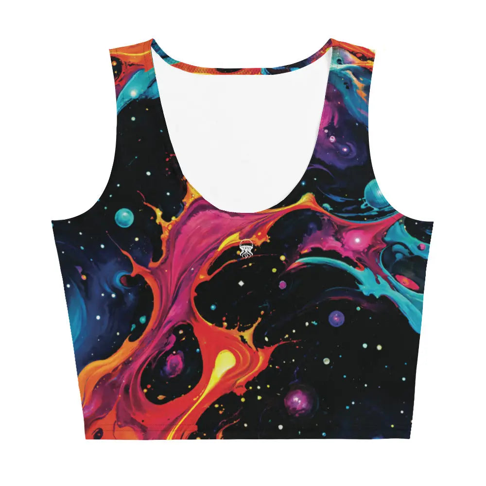 Crop Top - Astral Tempest - by Jelly Kvlt