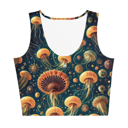 Crop Top - Eldritch Ballet by Jelly Kvlt