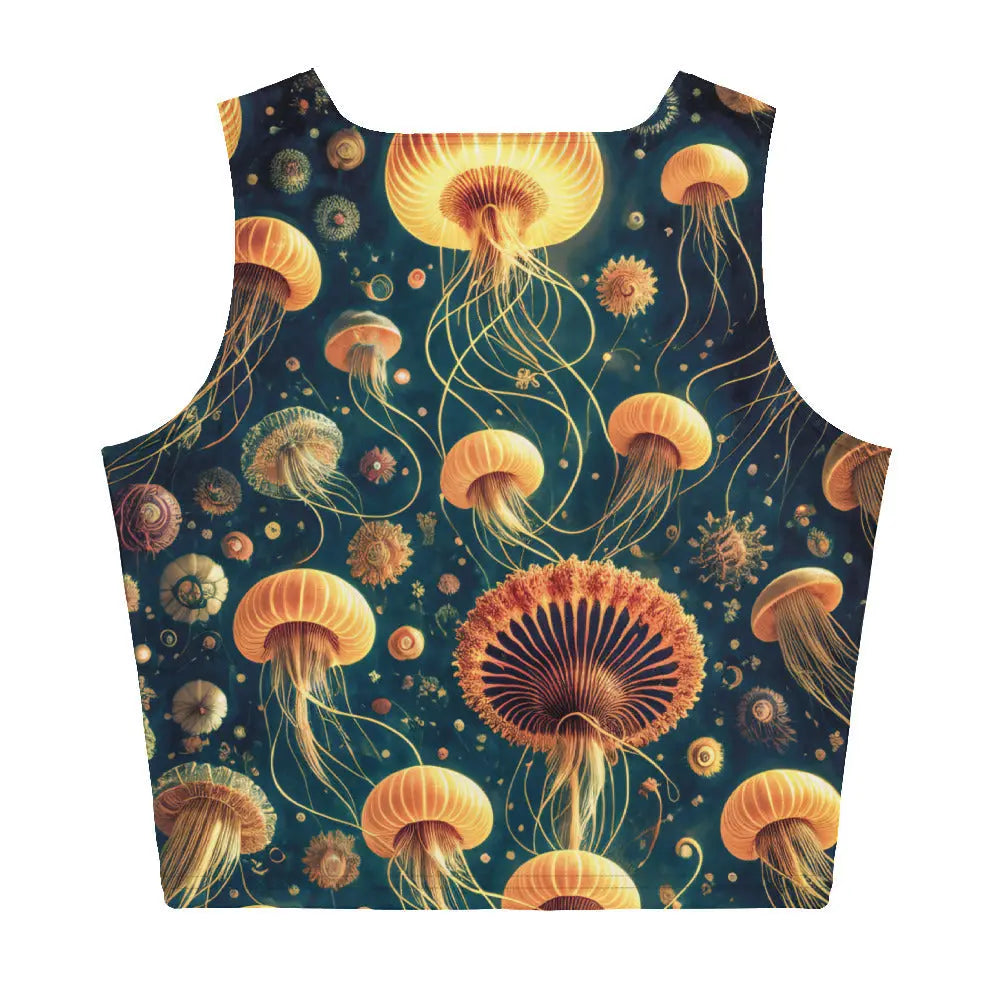 Crop Top - Eldritch Ballet by Jelly Kvlt