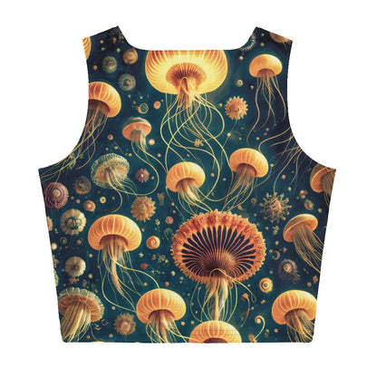 Crop Top - Eldritch Ballet by Jelly Kvlt