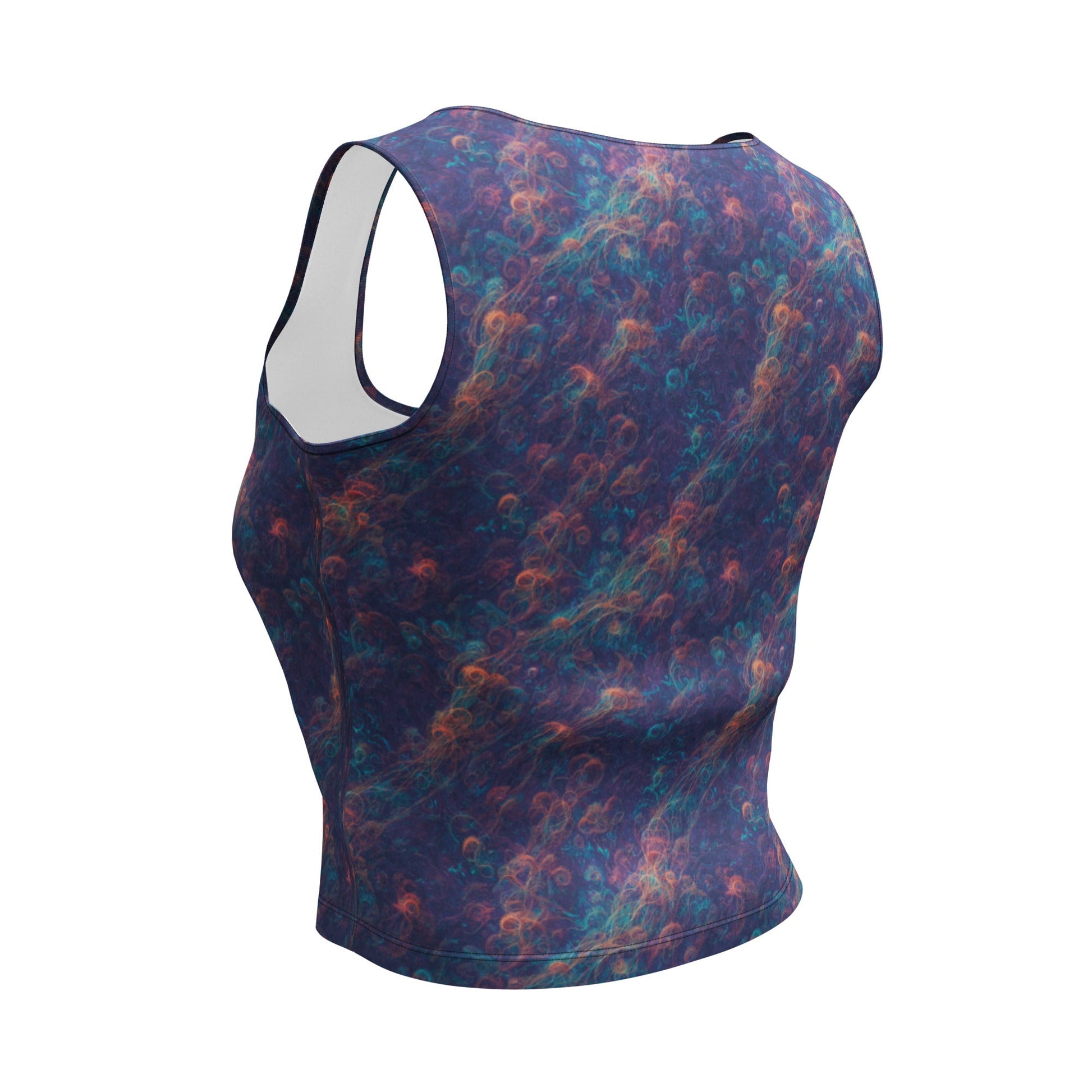 Crop Top - Galactic Tangle - by Jelly Kvlt