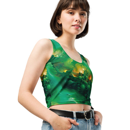 Crop Top - Viridian Shroud Jelly Kvlt