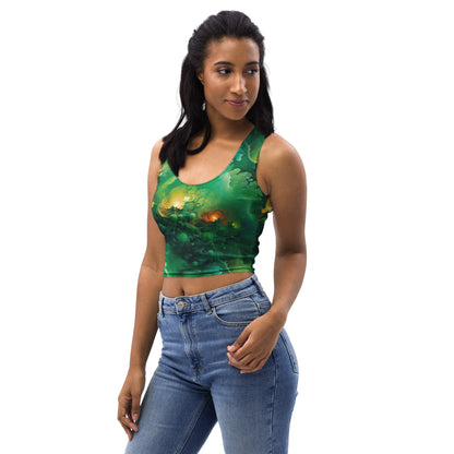 Crop Top - Viridian Shroud Jelly Kvlt