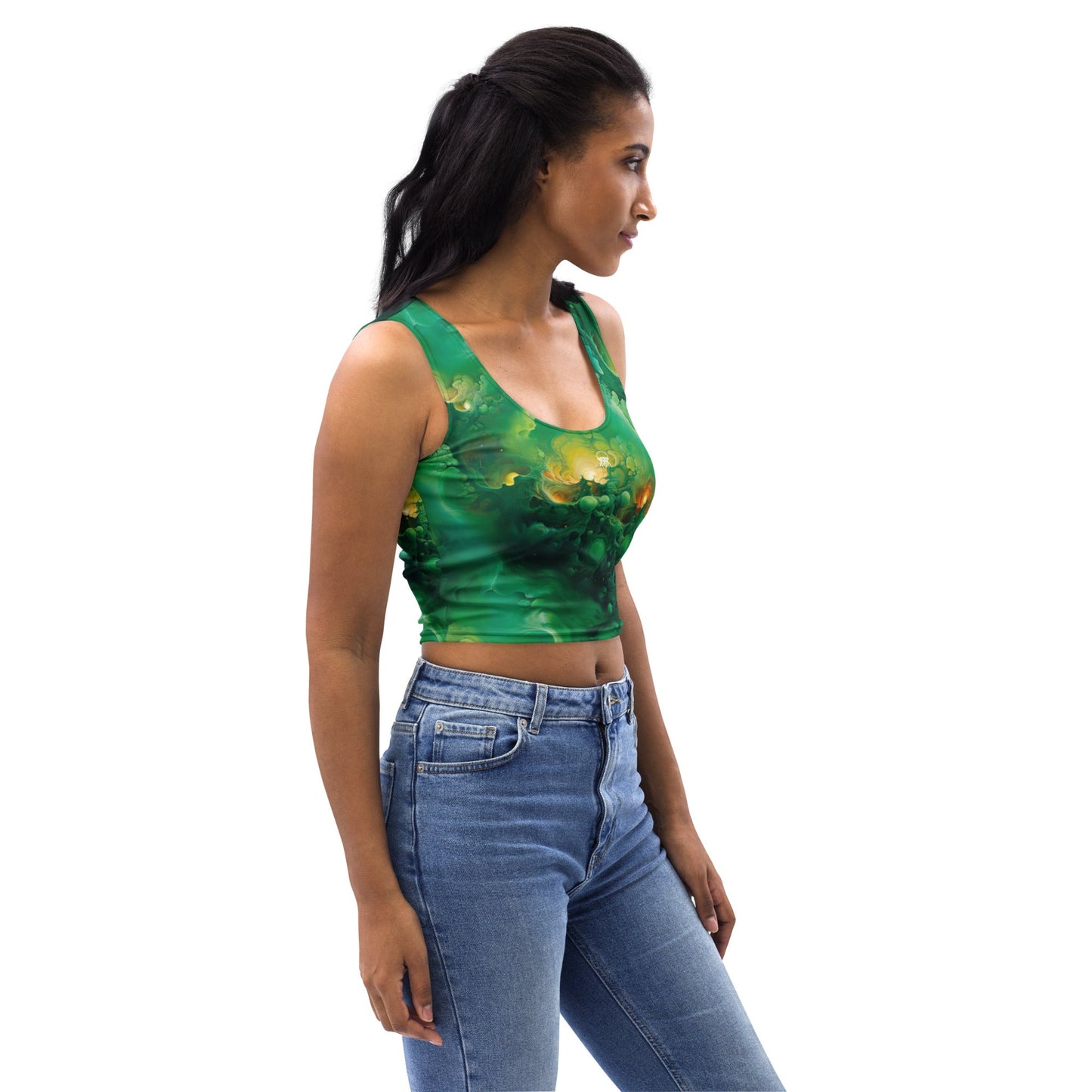 Crop Top - Viridian Shroud Jelly Kvlt