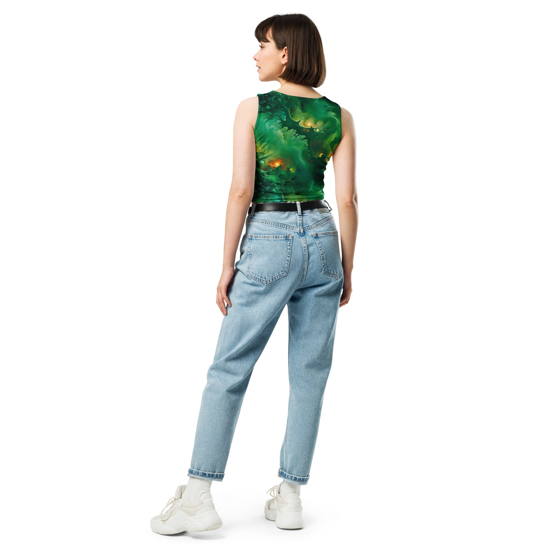 Crop Top - Viridian Shroud Jelly Kvlt