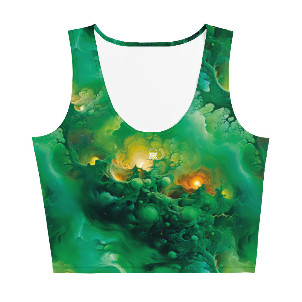 Crop Top - Viridian Shroud Jelly Kvlt