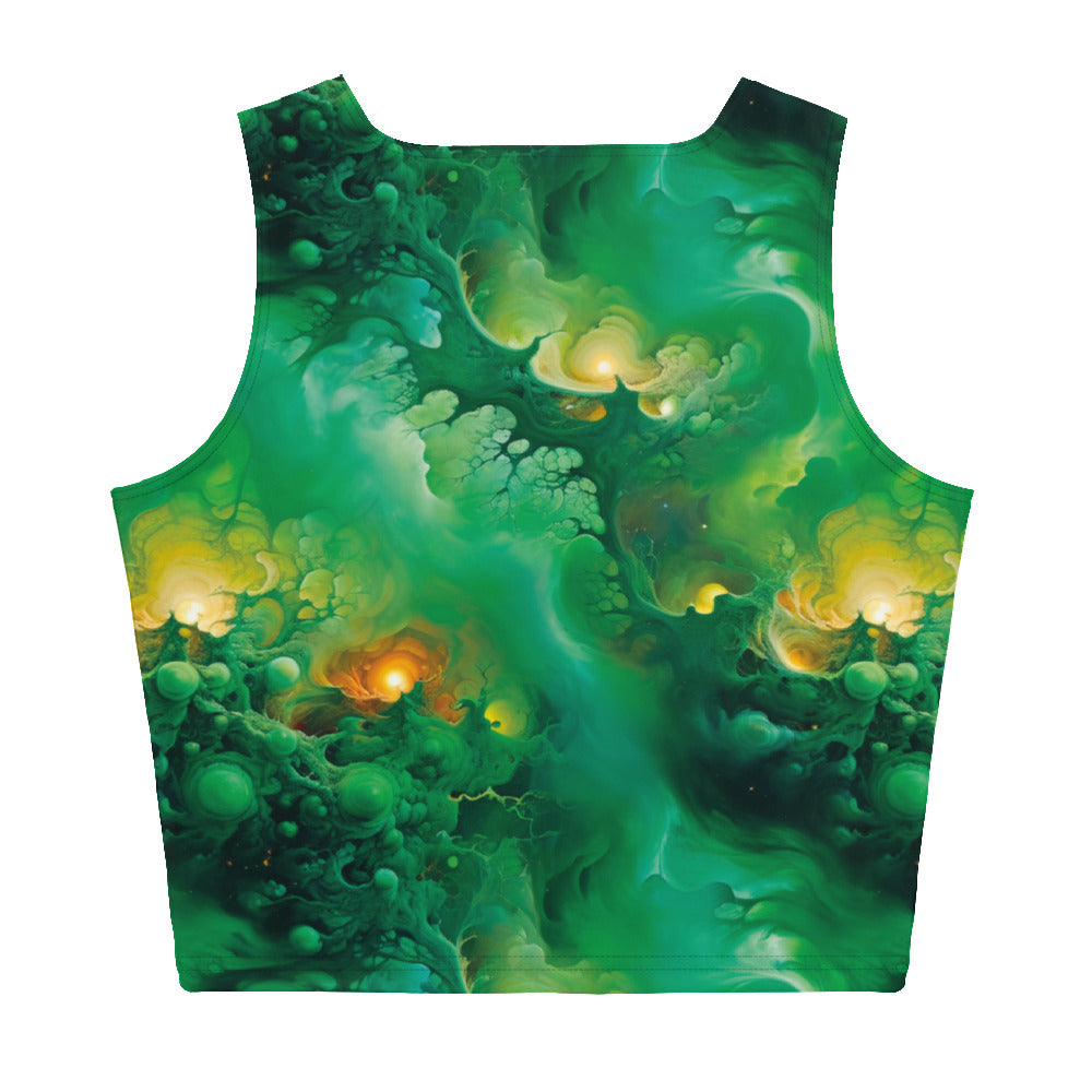 Crop Top - Viridian Shroud Jelly Kvlt