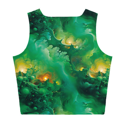Crop Top - Viridian Shroud Jelly Kvlt