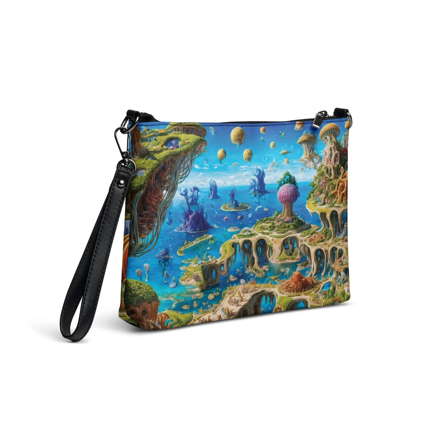 Crossbody bag - Fantasia Lagoon - by Jelly Kvlt