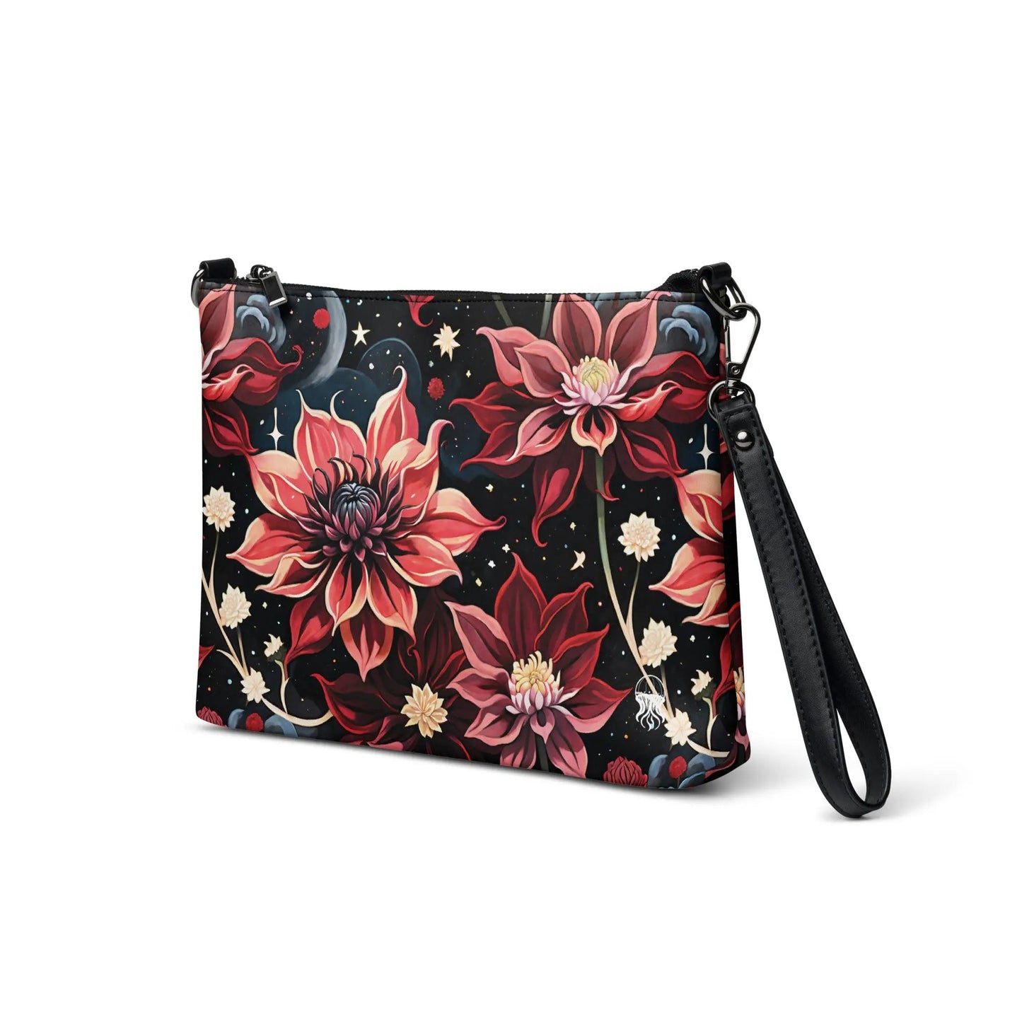 Twilight Dahlia Crossbody Bag
