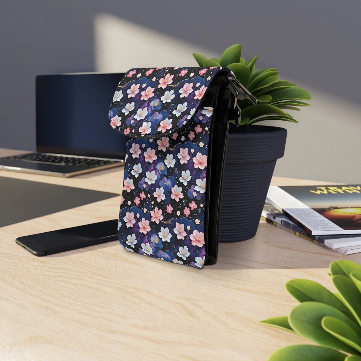 Lightweight Phone Bag - Cosmic Sakura