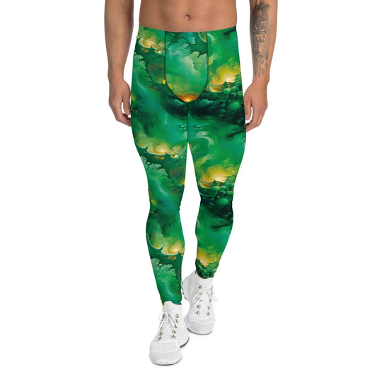 Meggings – Viridian Shroud Men’s Leggings | Jelly Kvlt