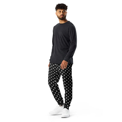 Men’s Comfortable Joggers - Jellyfish Invaders: Relaxed & Stylish
