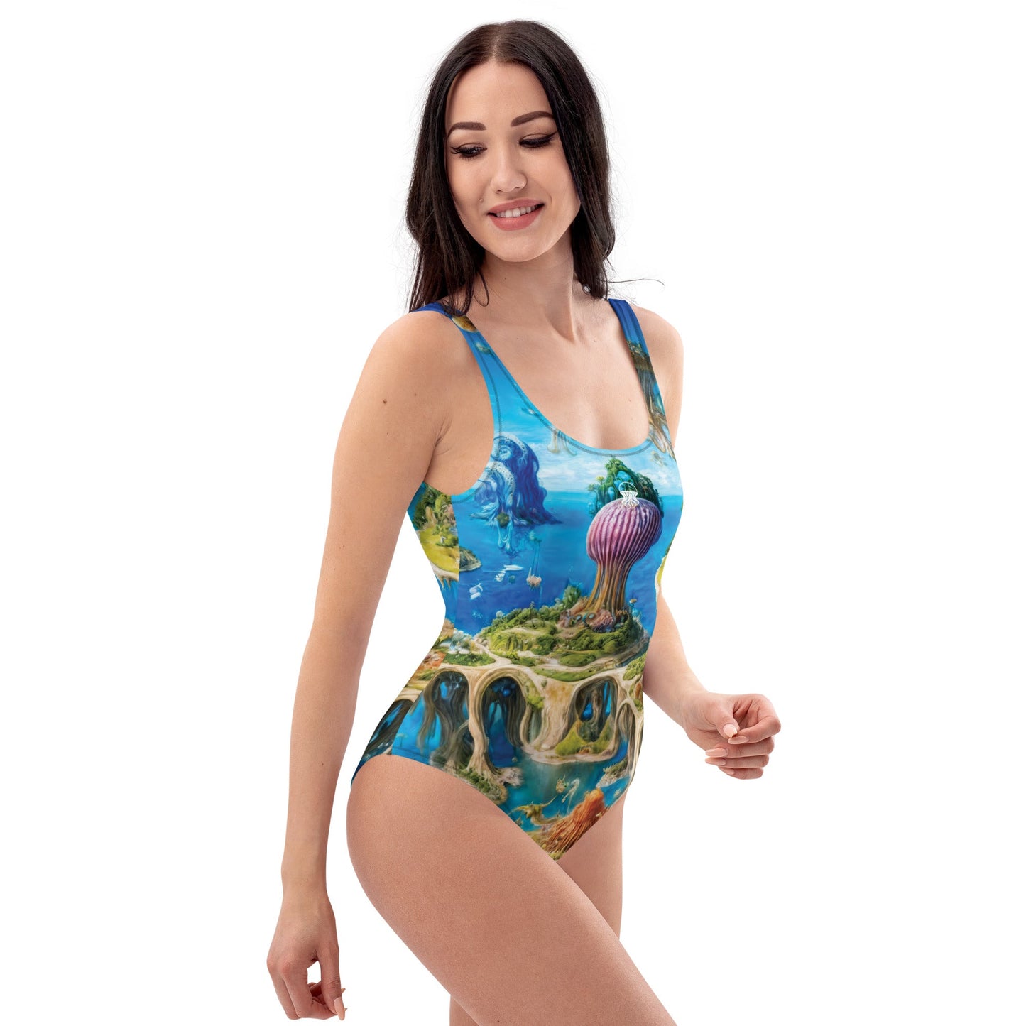 One-Piece Swimsuit - Fantasia Lagoon | Jelly Kvlt