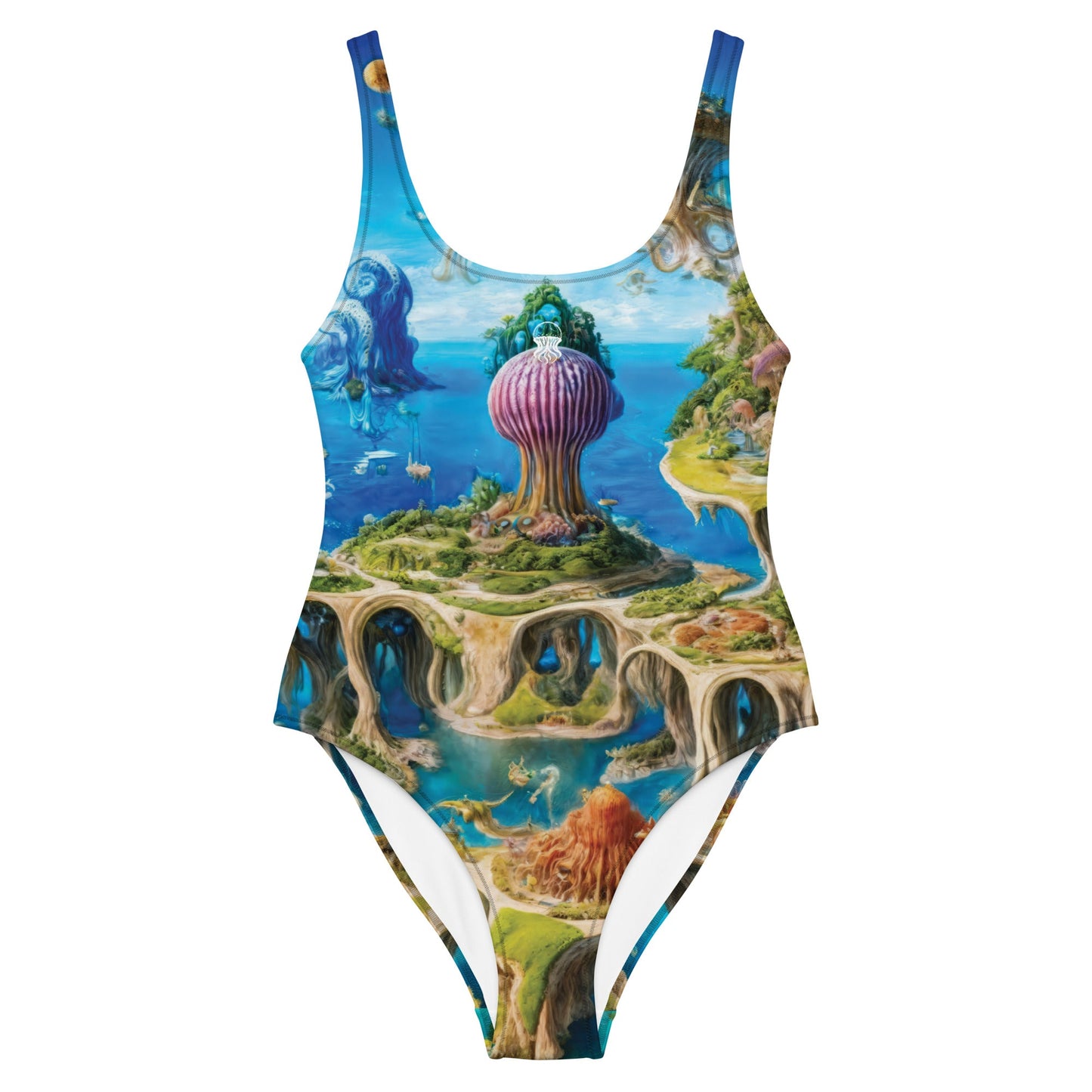 One-Piece Swimsuit - Fantasia Lagoon | Jelly Kvlt
