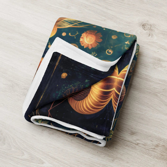 Eldritch Ballet Soft Fleece Blanket - by Jelly Kvlt