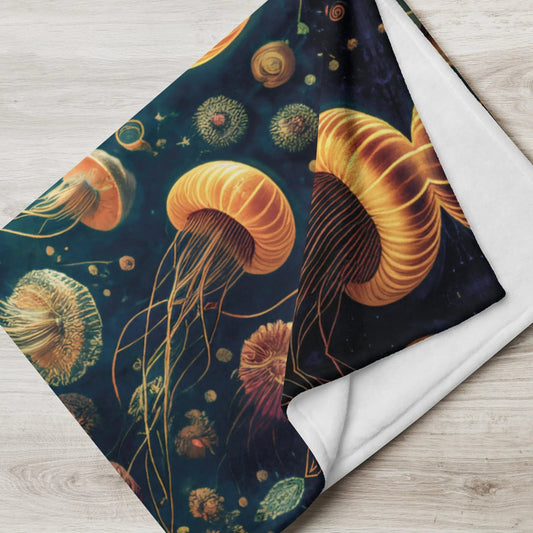 Eldritch Ballet Soft Fleece Blanket - by Jelly Kvlt