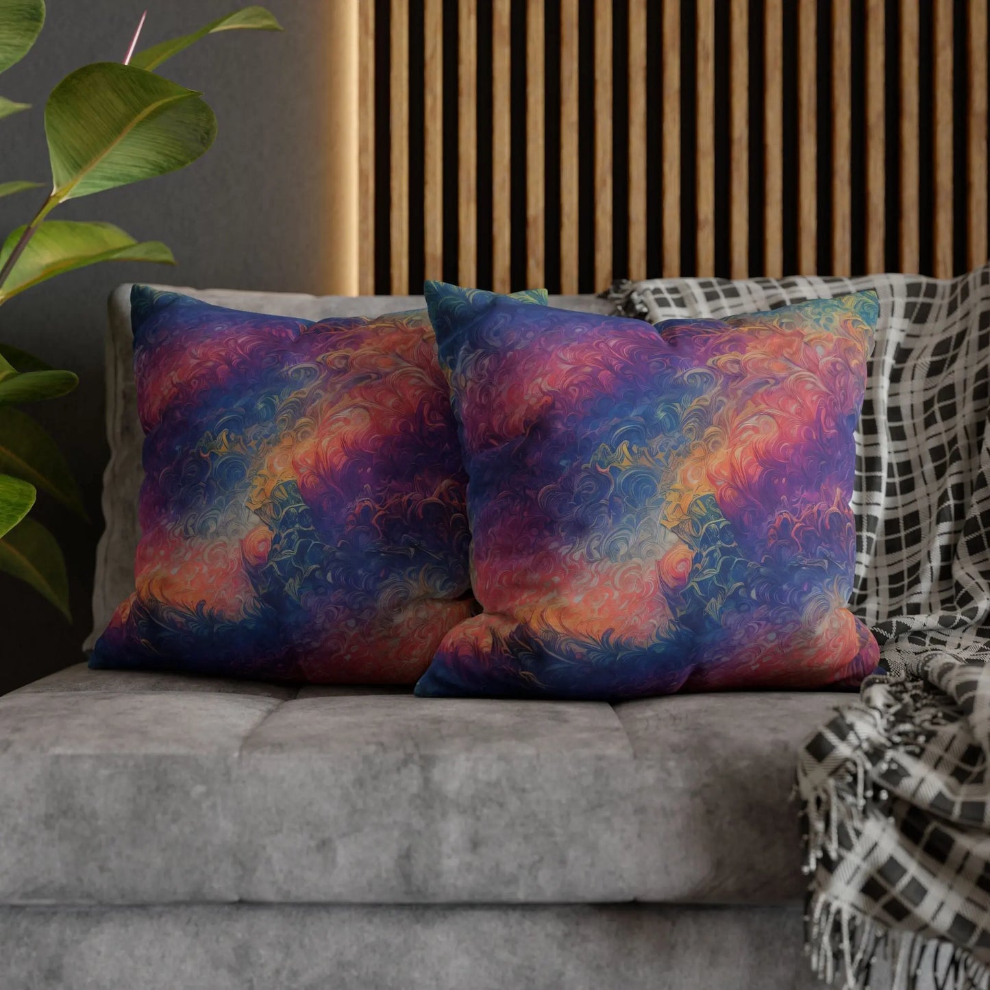 Square Pillow Case - Color haze - by Jelly Kvlt