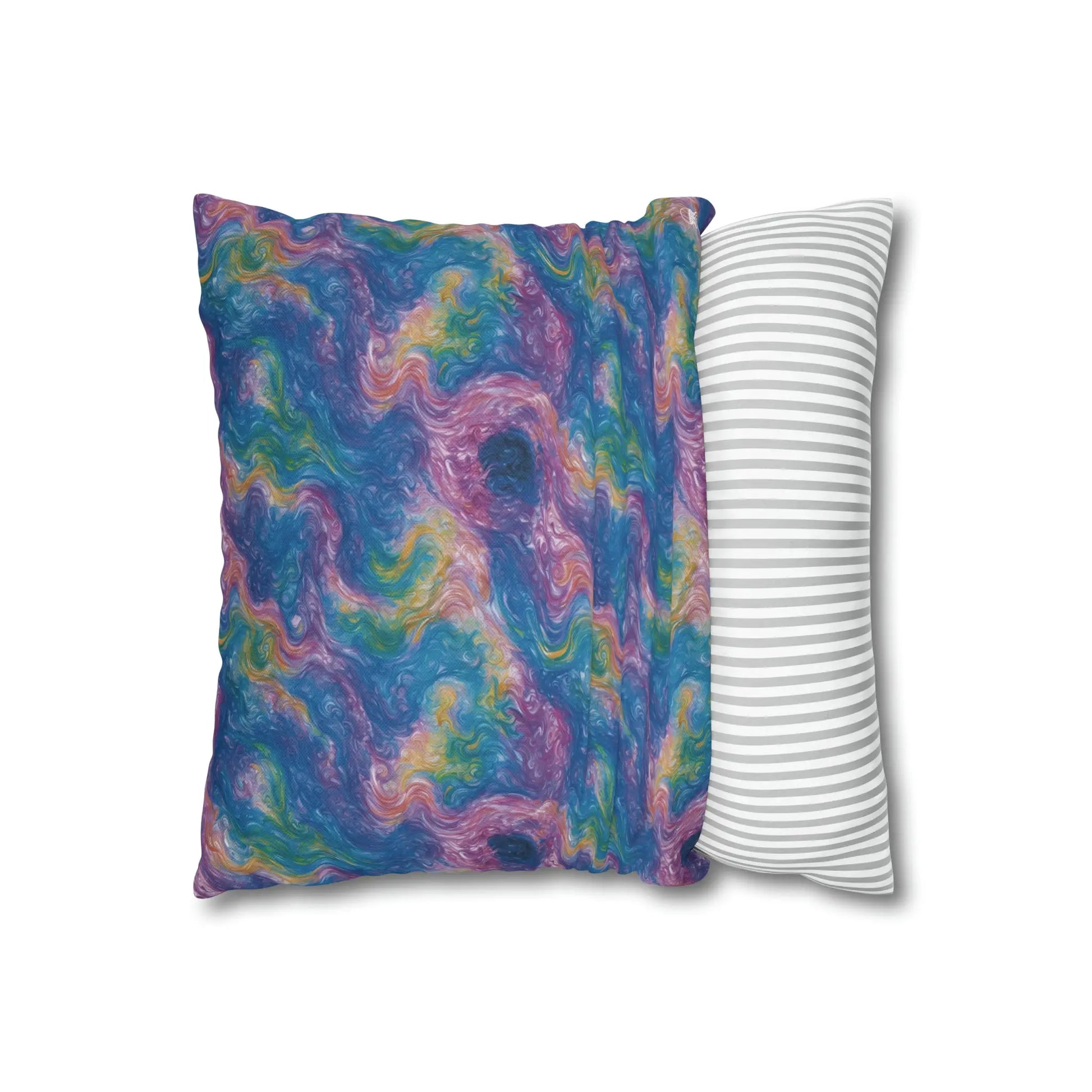 Square Pillow Case - Quantum Drift - by Jelly Kvlt